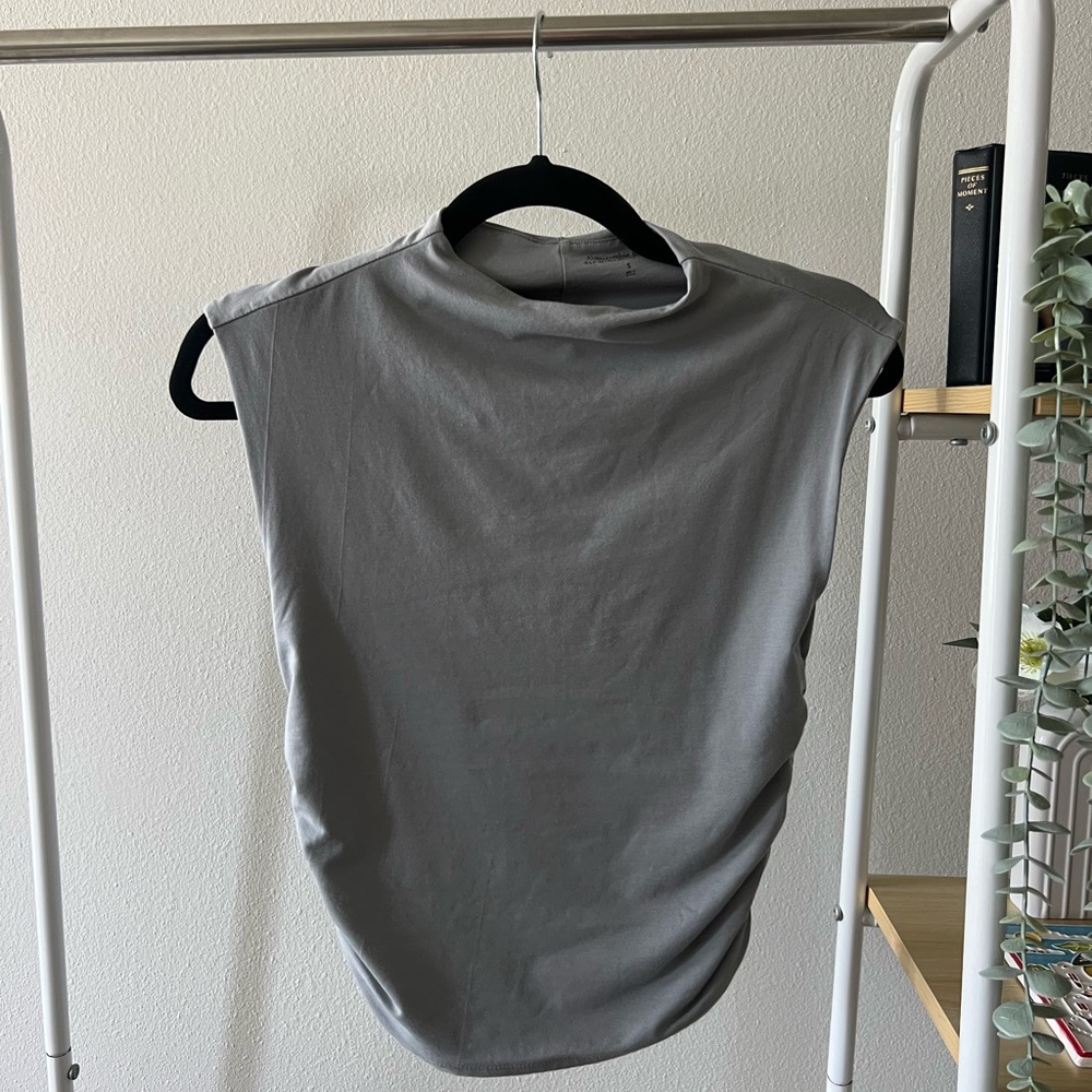 Abercrombie & Fitch Blue/Gray Tank